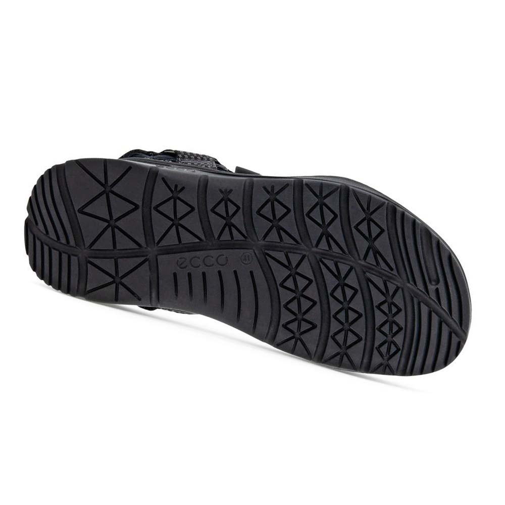 Men's Ecco X-trinsic 3s Waters Sandals Black | USA 591ZUT